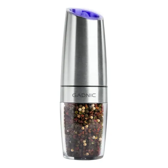Molinillo Pimentero Electrico Gadnic Moledor Con Luz Led