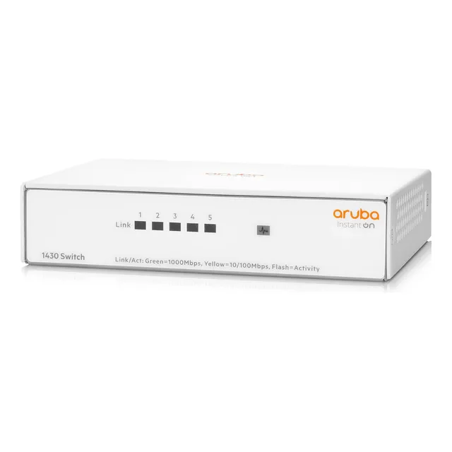 Switch Aruba R8r44a Instant On Aio 1430 5 Puertos