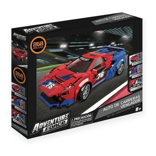 Set De Bloques Adventure Force Auto De Carreras Deportivo Set De Bloques Adventure Force Auto De Carreras Deportivo