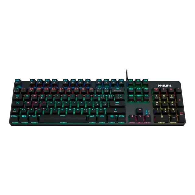 Teclado Mecanico Philips G401 Ambiglow Retroiluminado Rgb