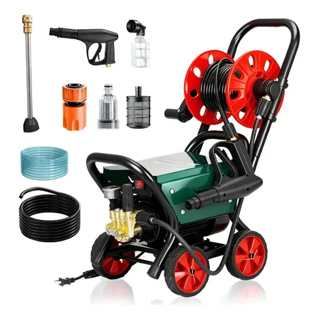Soarfly Lavadora De Alta Pressão Portátil 12 L/min 5800 W Verde 220v 60hz
