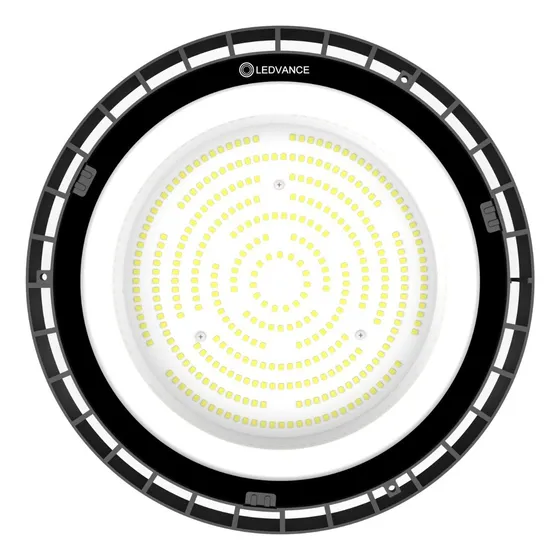 Colgante Industrial Highbay Led Alta Potencia 200w Ledvance Color Negro