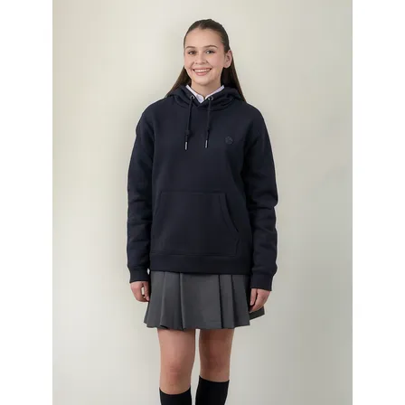 Poleron Escolar Niña Cierre Y Gorro Colegio S-xl - Polemic