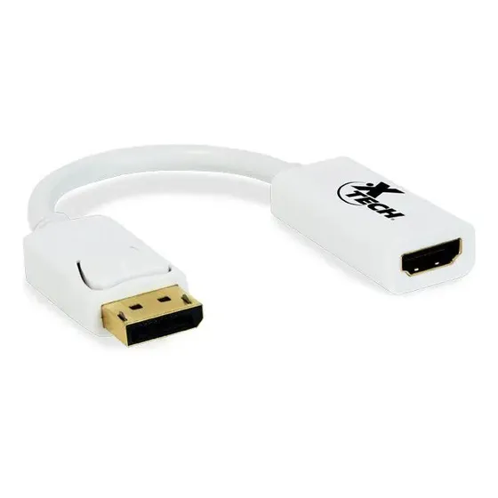 Xtech Adaptador Display Port Macho A Hdmi Hembra Lps.