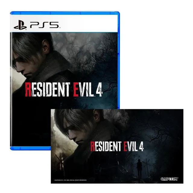 Resident Evil 4 + Poster Playstation 5