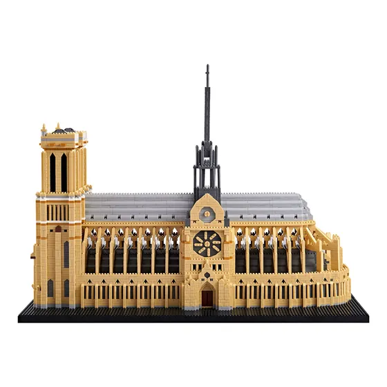 Set De Bloques De Construcción Notre Dame De Paris 7380 Pcs