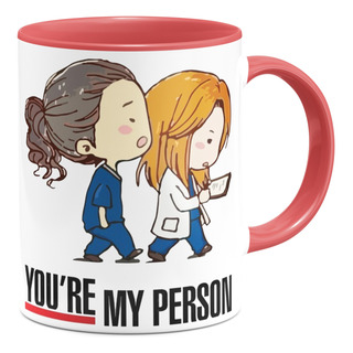 Taza Interior De Color Grey´s Anatomy You´re My Person Taza Interior De Color Grey´s Anatomy You´re My Person