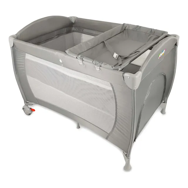 Shimy 83494-GL Cuna Corral Color Gris Cuna para Bebe de Viaje 4 en 1