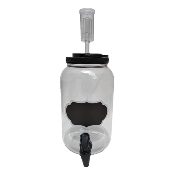 Fermentador 3.6 Litros Cerveza Vino Plástico Airlock Mosto