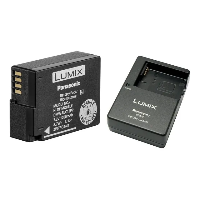 Cargador + Bateria Panasonic Dmw-blc12 Fz2500 G85 G6 G7 G5
