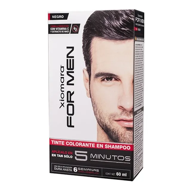 Xiomara For Men Tinte Colorante En Shampoo Aparencia Natural