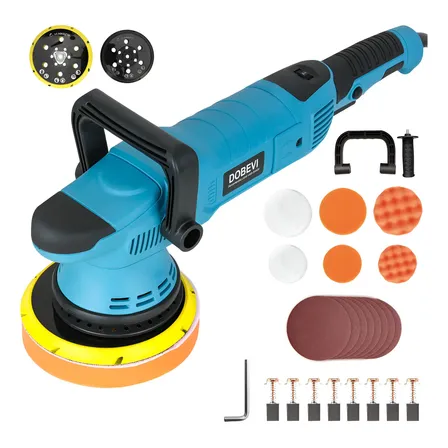 Politriz Eletrica Roto Orbital 15mm 5 E 6 Pol 1600w Dobevi Azul 127v