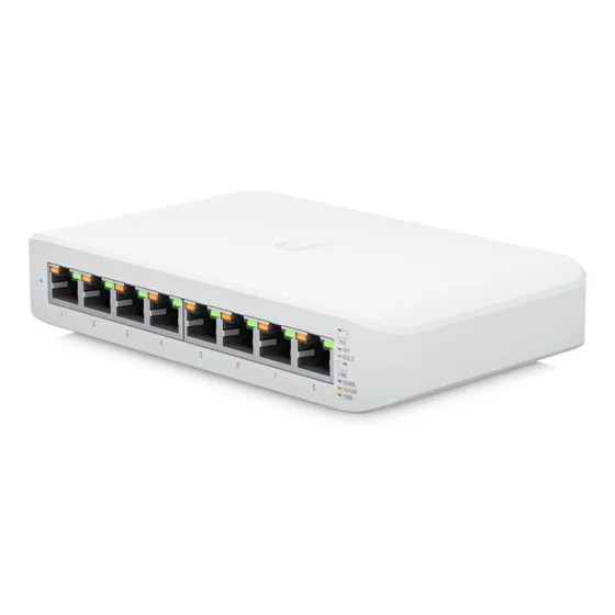 Switch Ubiquiti Usw-lite-8-poe 8 Puertos Capa 2 4 Poe+ 