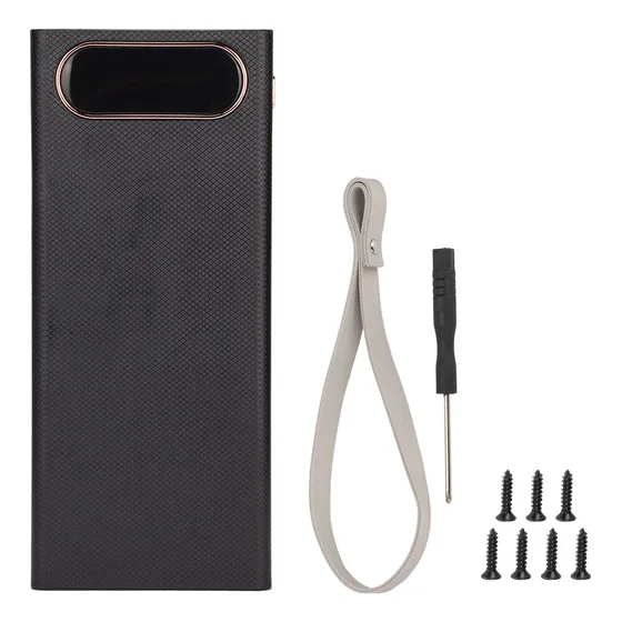 L16 16x18650 Diy Power Bank 2 Batería De Salida Usb Case