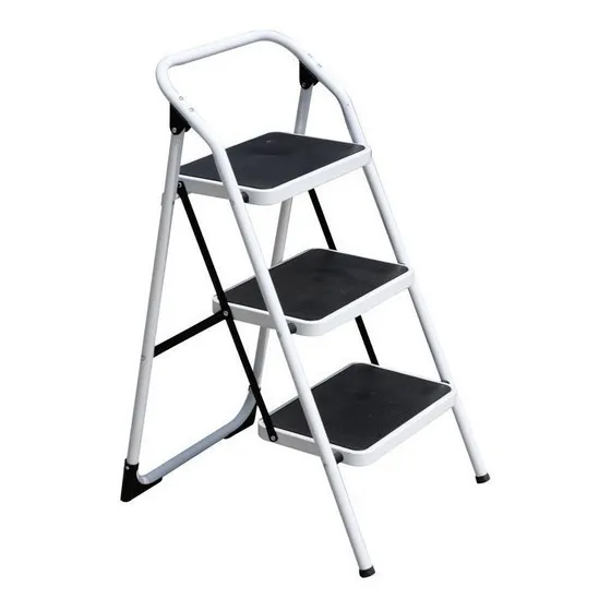 Escalera Tubular Plegable 3 Escalones Producto Nuevo
