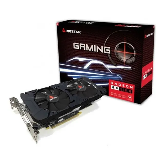 Tarjeta De Video Biostar Rx 580 8gb Gddr5 256bit Hdmi Dvi Dp