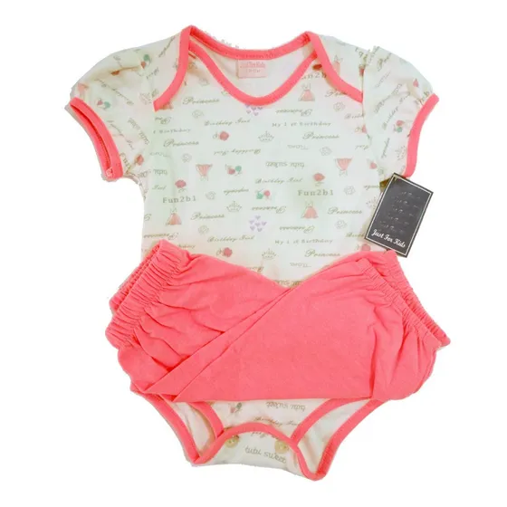 Conjunto Para Bebes Niñas Niños Talla 9 A 12 Meses Algodon