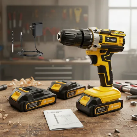 Kit De Taladro Inalámbrico Destornillador Eléctrico Pinchan