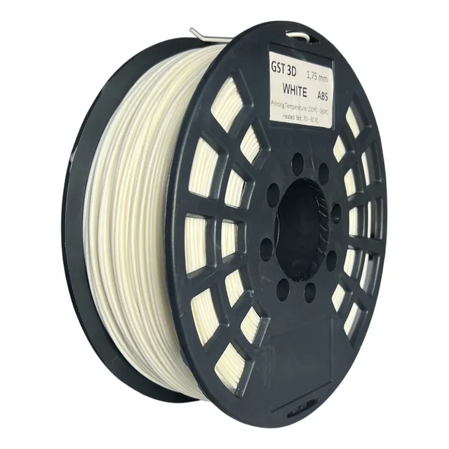 Filamentos Abs Gst3d X 1kg (s/caja) Color Blanco