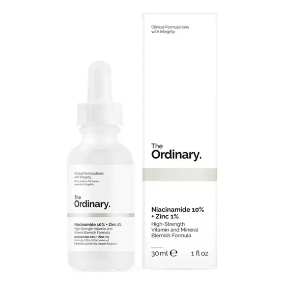 Sérum Niacinamida 10% + Zinc 1% 30mL - The Ordinary | Cuotas sin interés