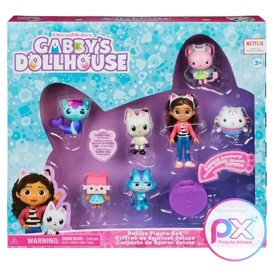 Gabby's Dollhouse Muñeca Playset Deluxe Figuras Originales