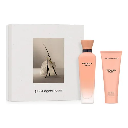 Perfume Adolfo Dominguez Terracota Musk Edp 120ml+75ml Mujer - Distribuidor Autorizado