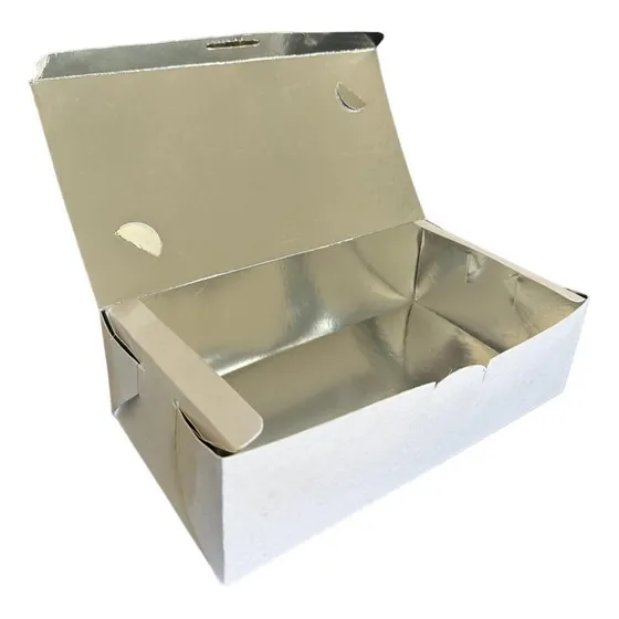 100 Embalagem Caixa Delivery M Combo Lanches, Fritas  Lb