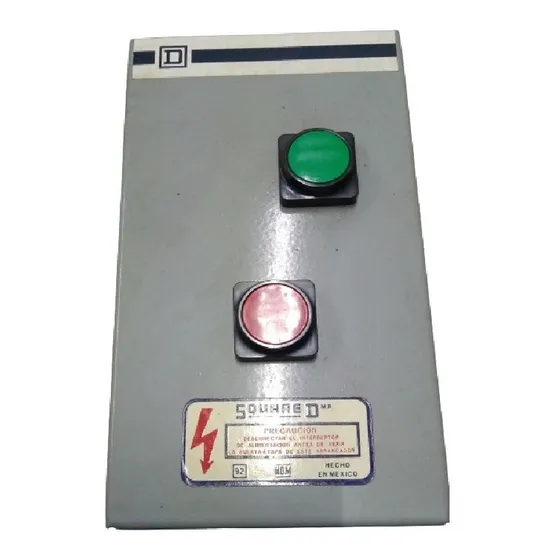 Arrancador Magné 3p Tam1 9hp Cat 8536pe5g220 Mca Squared