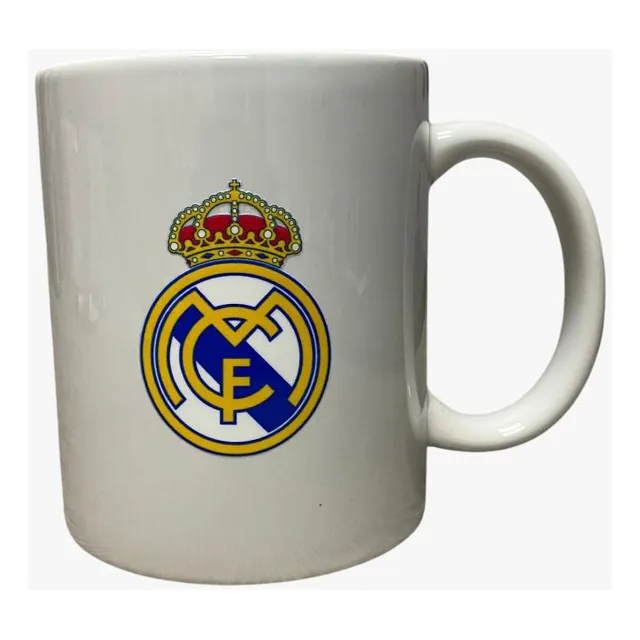 Taza Personalizada  De Real Madrid Con Dtf Uv