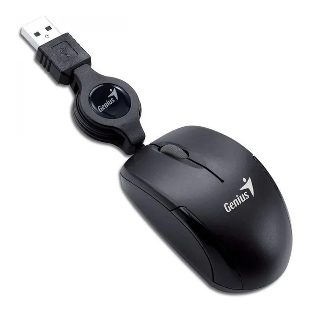 Mouse mini Genius Micro Traveler V2 31010125102 negro