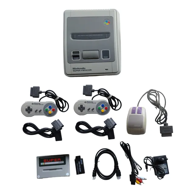 Super Nintendo / Super Famicom De Los Años 90 Muy Completo