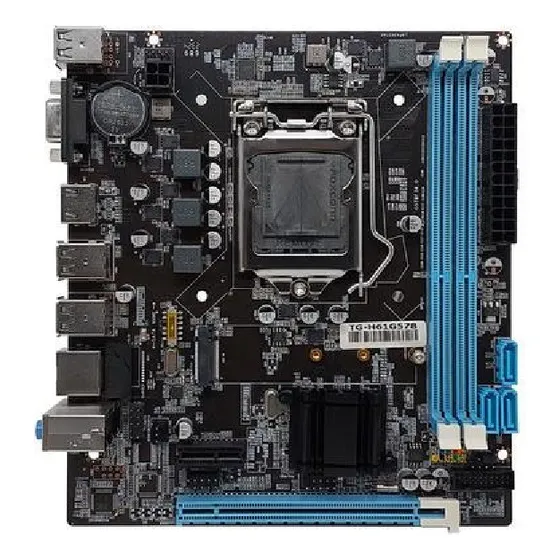 Tarjeta Madre H61 G578 /1155 2da/3ra/3sata/6usb/ddr3/m2/hdmi