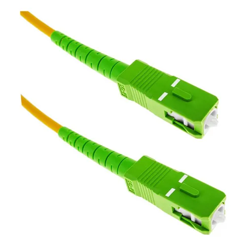 Patch Cord De Fibra Óptica Monomodo Sc/apc Sc/apc 1 Metro