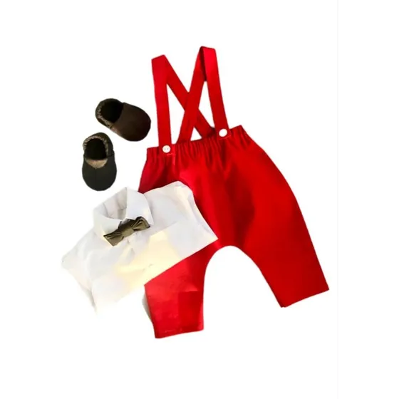 Trajecito O Conjunto De Bebe Body Camisa Pantalón
