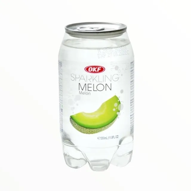 Refresco Coreano Sparkling Sabor Melón, Okf, 350 Ml