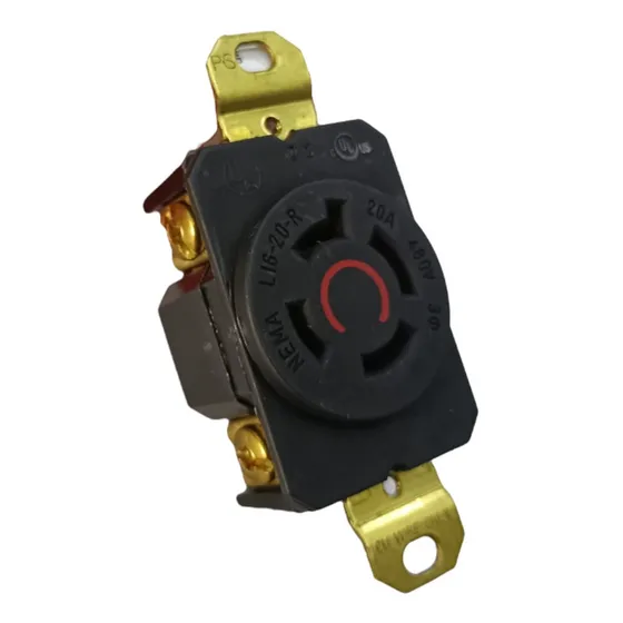 Receptaculo Legrand Turnlok L1620-r 20a, 3 Polos, 4 Hilos