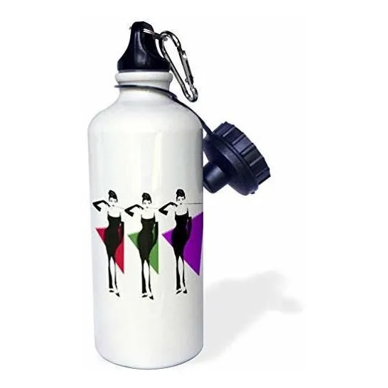 Botella De Agua 3drosa, 21oz, Kfwvi