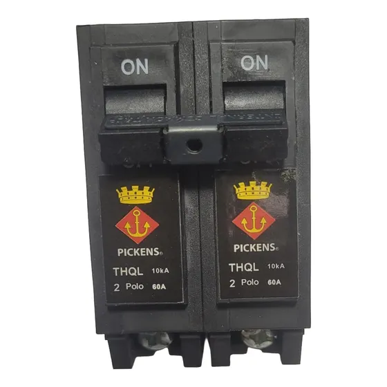Breaker Para Empotrar 2x60 Amp Thql Pickens 2 Años Garantia