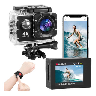 Camara Deportiva Video 4k Ultra Wifi Sumergible Gopr Control Camara Deportiva Video 4k Ultra Wifi Sumergible Gopr Control