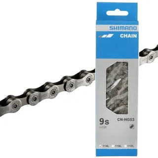 Corrente Shimano Cn-hg53 114 Elos 9 Velocidades