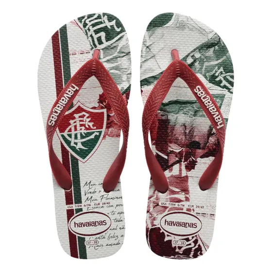 Chinelo Havaianas Personalizado Fluminense Oficial