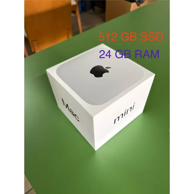 Mac Mini M4 Ssd 512 Gb Y 24 Gb Ram. Nueva Y Sellada Garantia