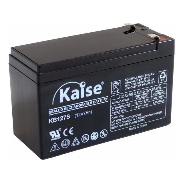 Batería Alarma Ups Kaise 12v 7ah 12 7a Original
