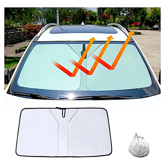 Para Sol Protetor Retrátil Dobrável Parabrisa Automotivo