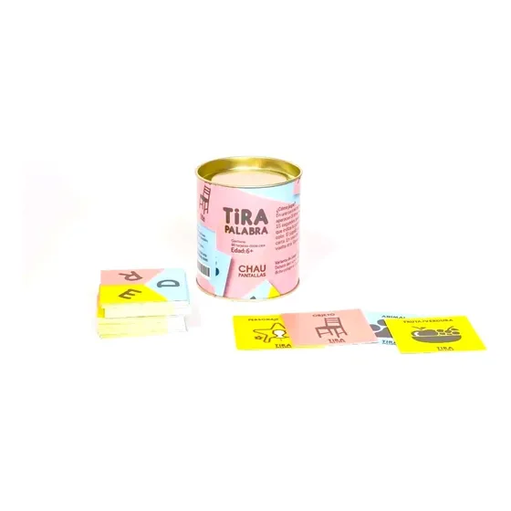 Juego De Mesa Tira Palabra Chau Pantallas Cadaques Kids