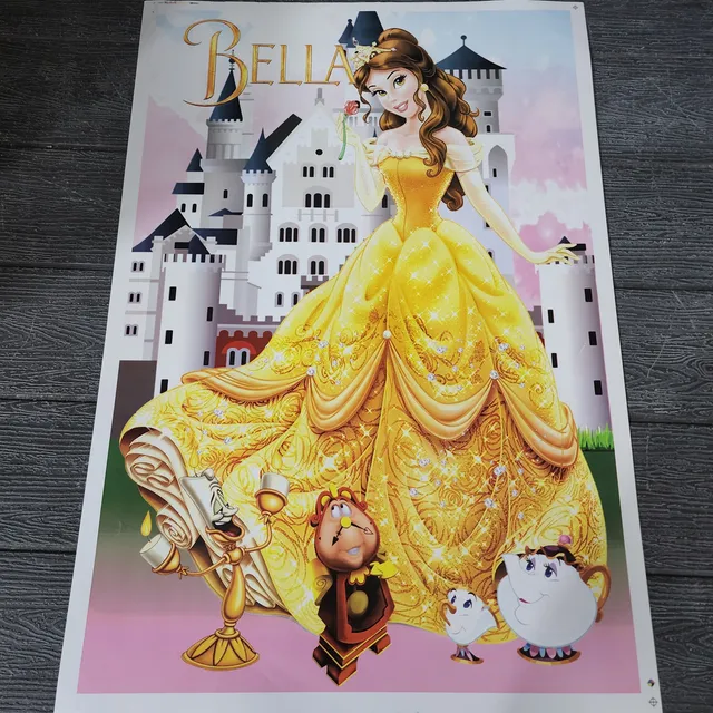 Afiche De La Bella Y La Bestia