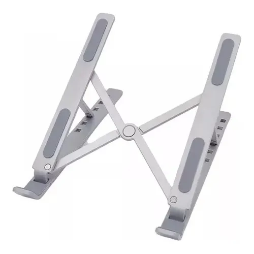 Soporte Base Metalizado Para Notebook Inclinación Regulable