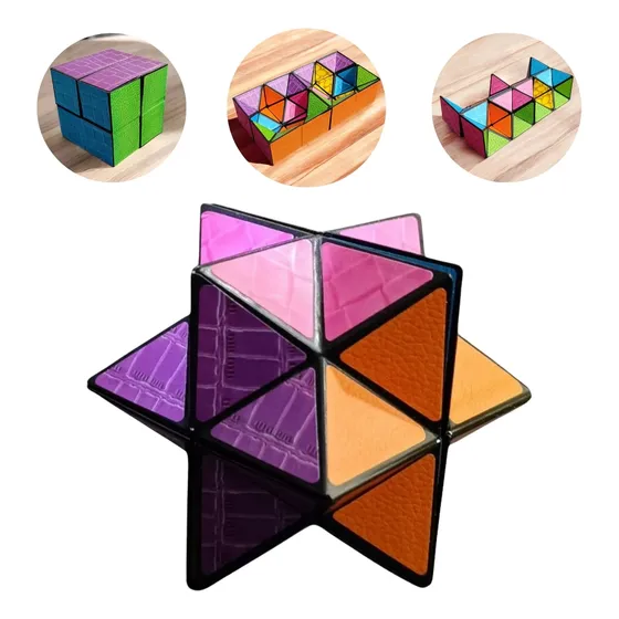 Cubo Mágico Estrella Didáctico De Alta Calidad