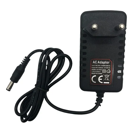 Fuente De Poder 9v 2a Cargador Transformador Adaptador 5.5mm X 2.1mm 18w