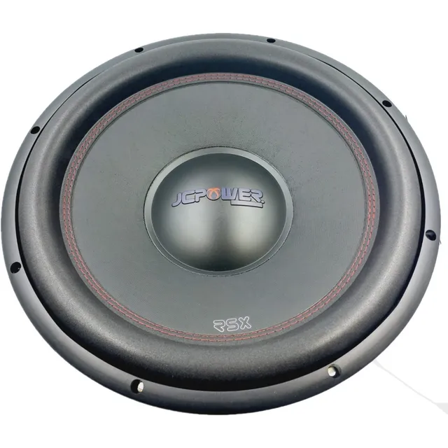 Subwoofer Jc Power Rsx-15d4 15 Pulgadas 2000w Doble Bobina Color Negro